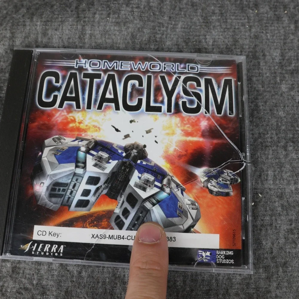 Homeworld Cataclysm PC Game Sierra Studios Strategy E Everyone Jewel Case